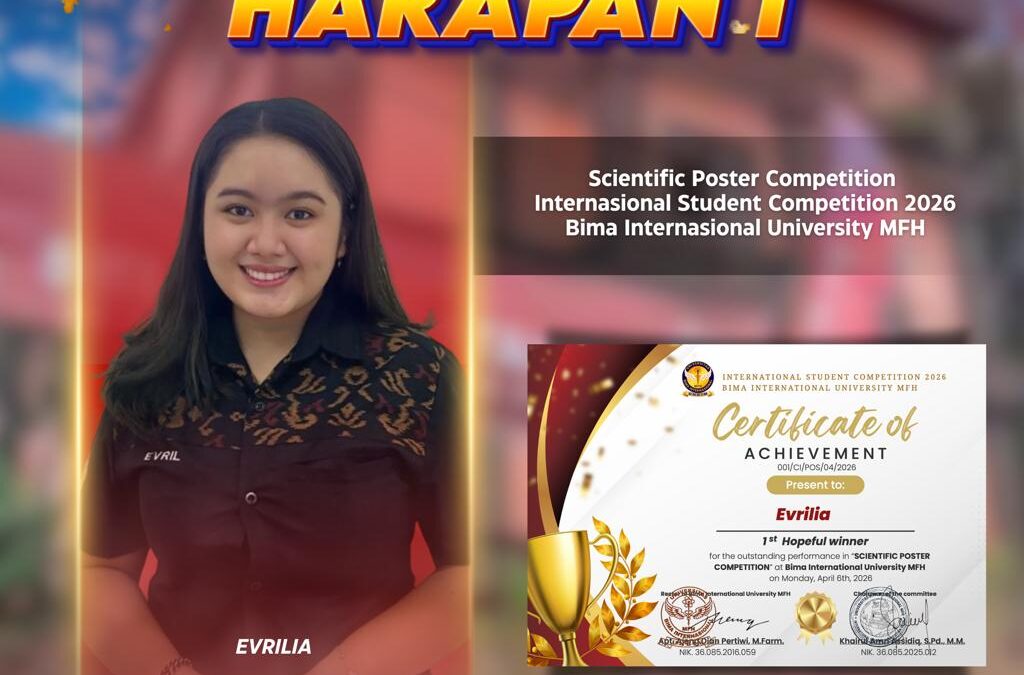 Mahasiswi D4 Teknologi Laboratorium Medis Raih Prestasi Internasional