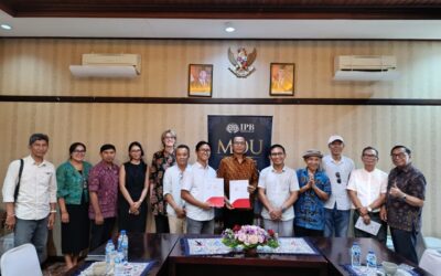 Diskusi Kerja Sama dengan Puri Manuaba sekaligus dilakukan Penandatanganan Kerjasama (MoU) untuk program BaseCamp